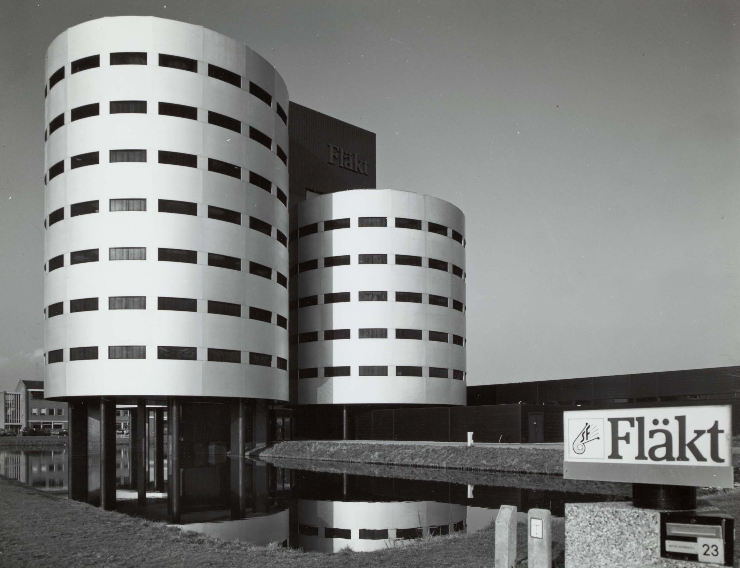 Refläkt - SF Fläkt headquarters 1974 - a project by Space Encounters Office for Architecture